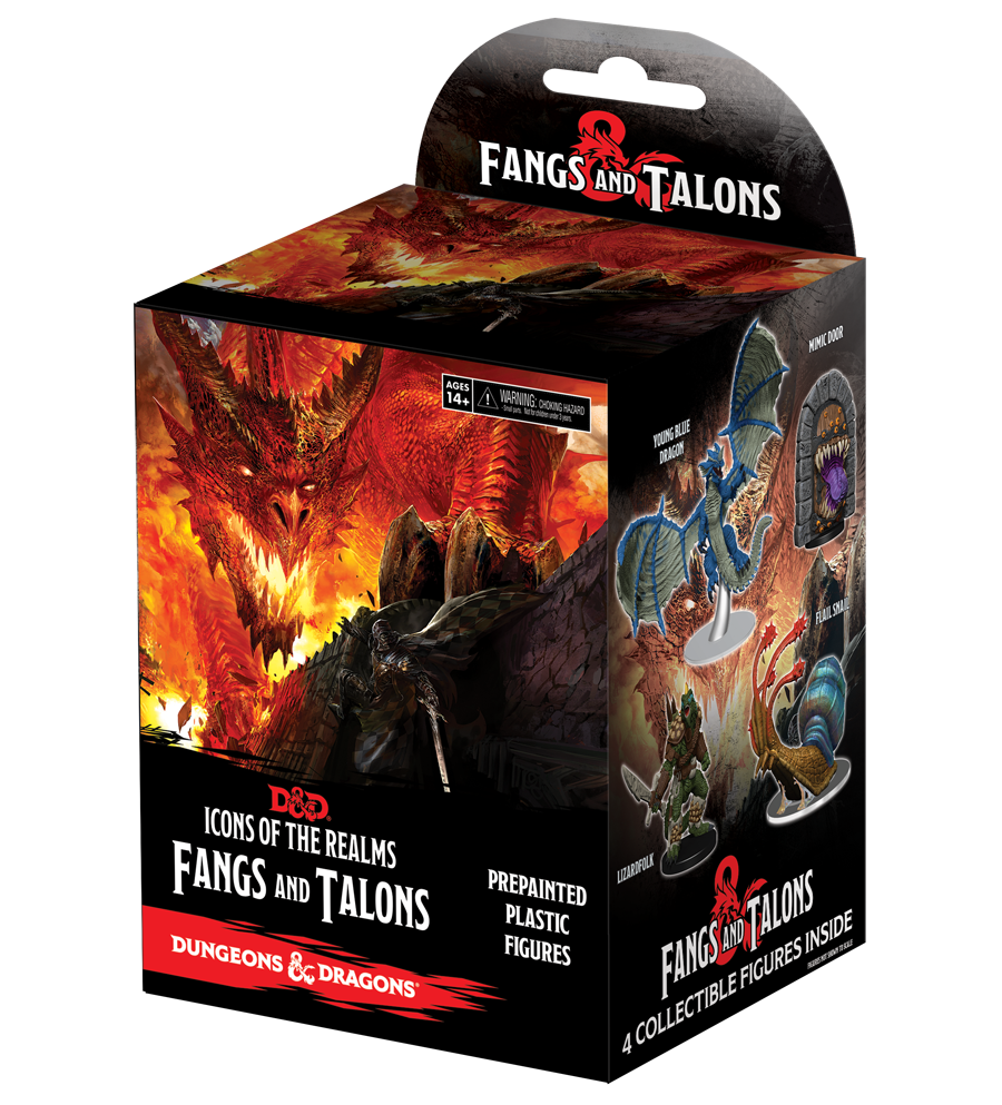 D&D Icons of the Realms: Fangs and Talons Booster Brick (8) - 2