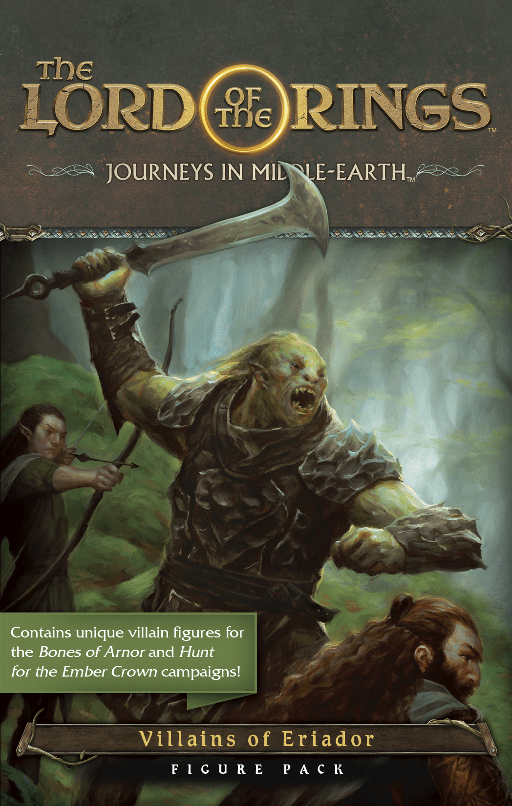 The Lord of the Rings: Journeys in Middle-Earth - Villains of Eriador Figure Pack
