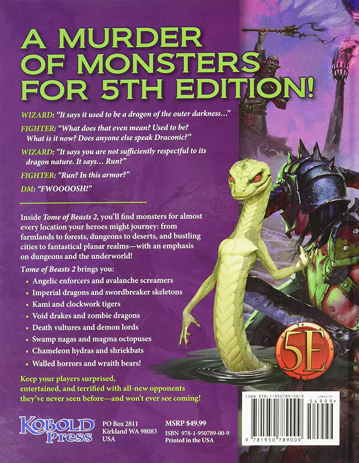 Tome of Beasts II Pocket Edition for 5th Edition - 2