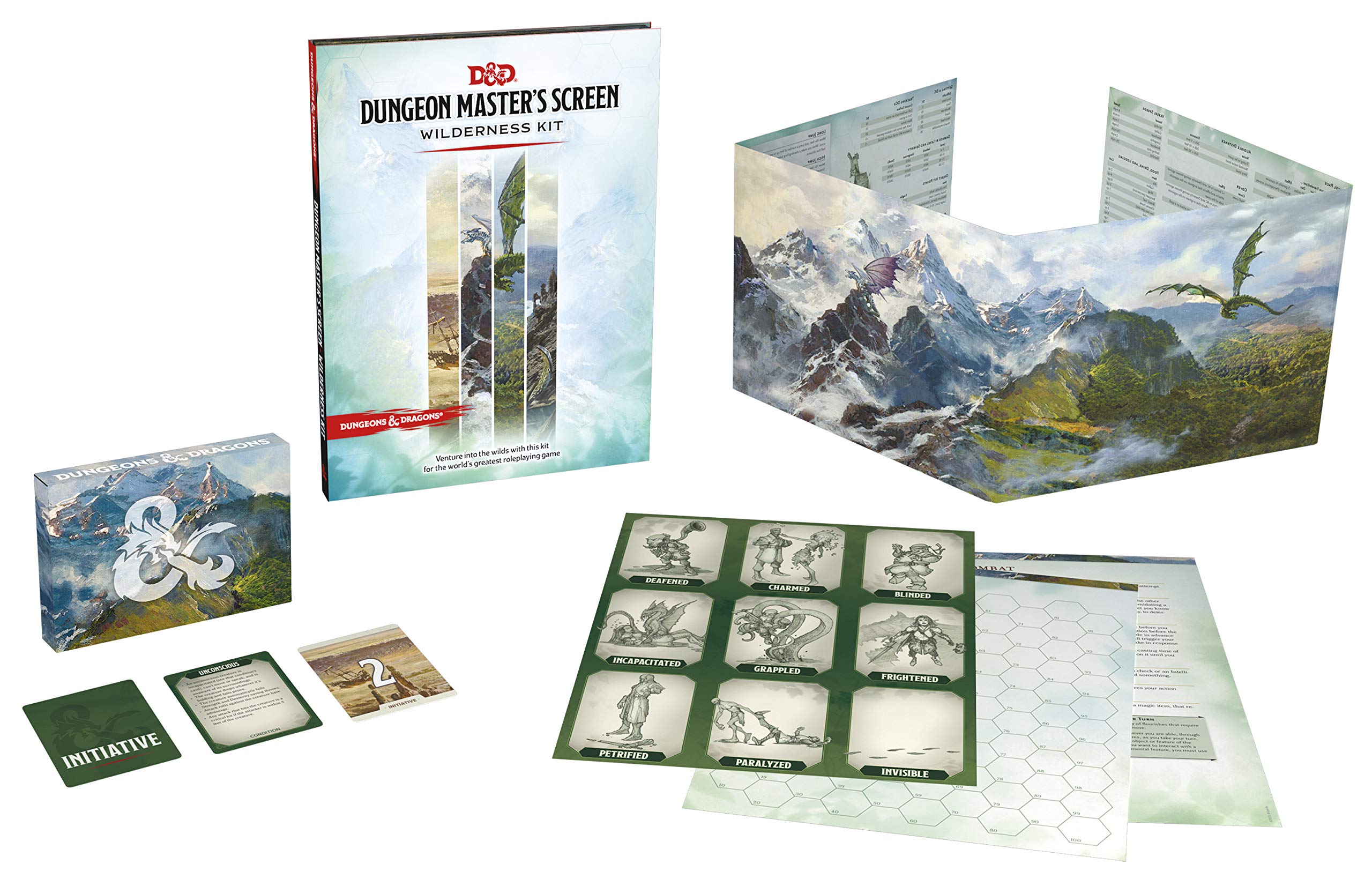 Dungeons & Dragons - Dungeon Master's Screen Wilderness Kit - 2
