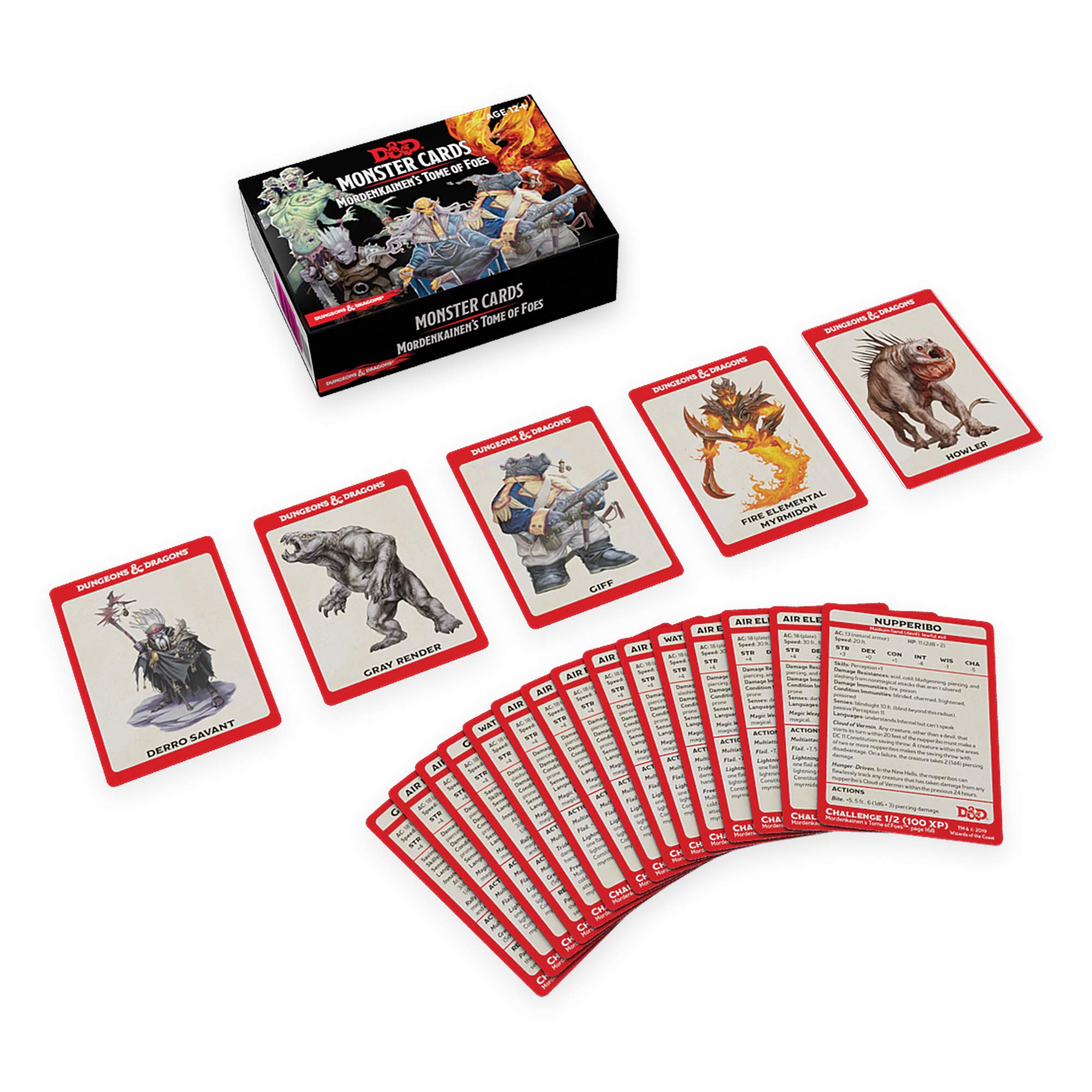 Dungeons & Dragons Monster Cards - Mordenkainen's Tome of Foes (109 cards) - 3