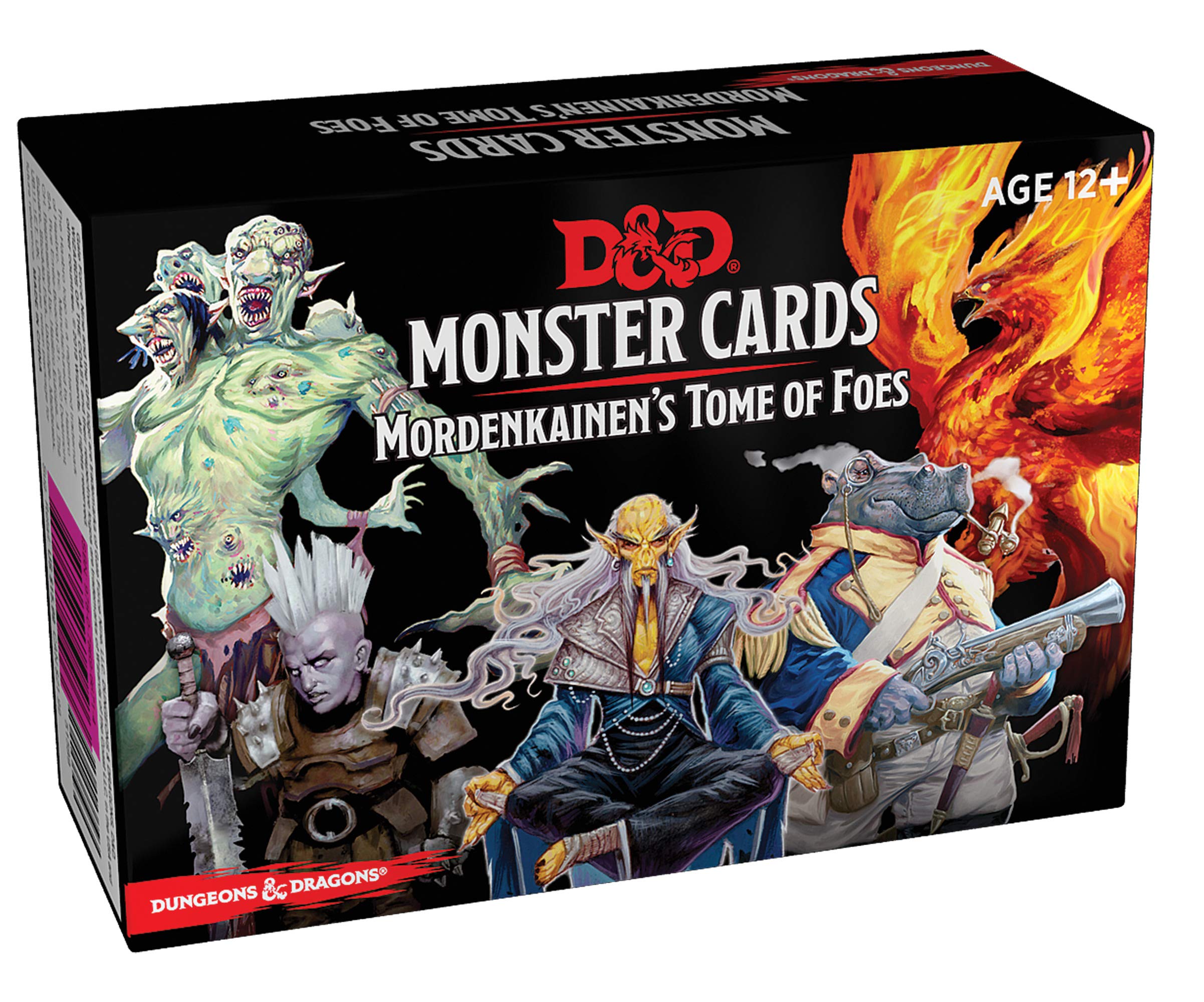 Dungeons & Dragons Monster Cards - Mordenkainen's Tome of Foes (109 cards)