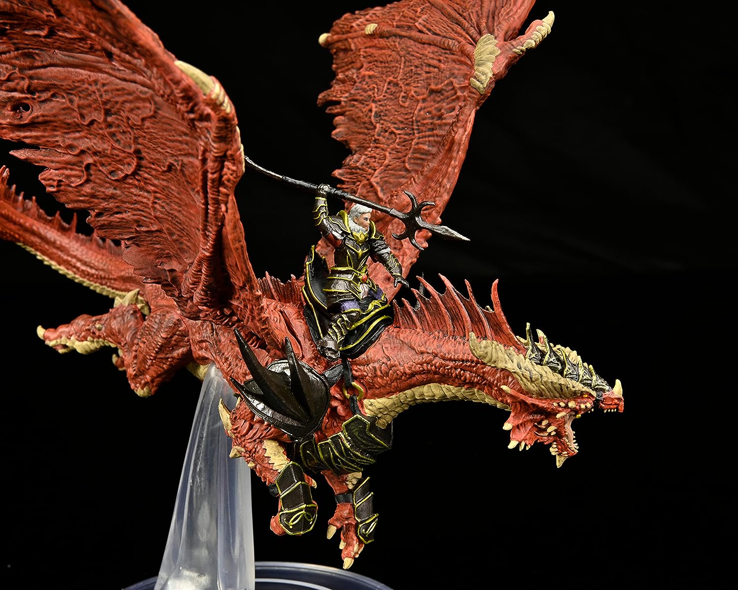 D&D Icons of the Realms: Dragonlance - Kansaldi on Red Dragon - 2