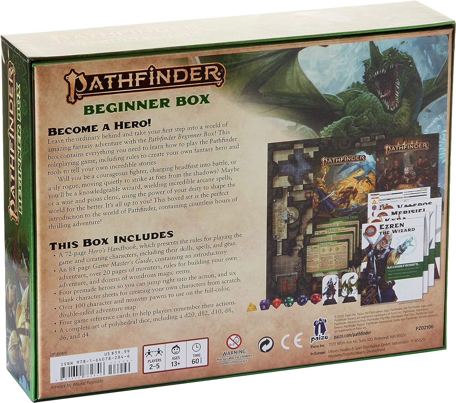 Pathfinder Beginner Box 2nd Edition - Speljätten