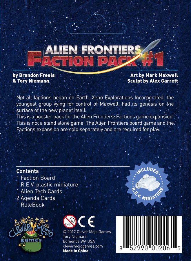 Alien Frontiers: Faction Pack #1 2nd Edition - 2