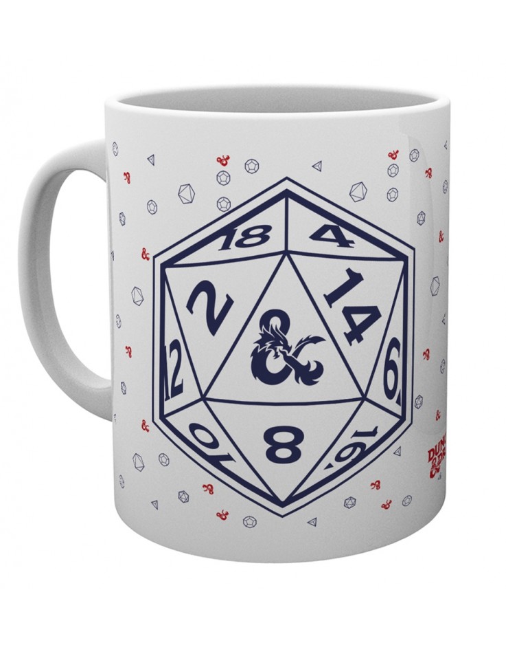 GBeye Mug - Dungeons and Dragons D20