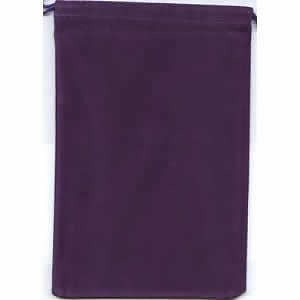 Chessex Small Suede Cloth Dice Bag Purple