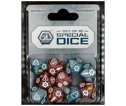 Galaxy Defenders Dice