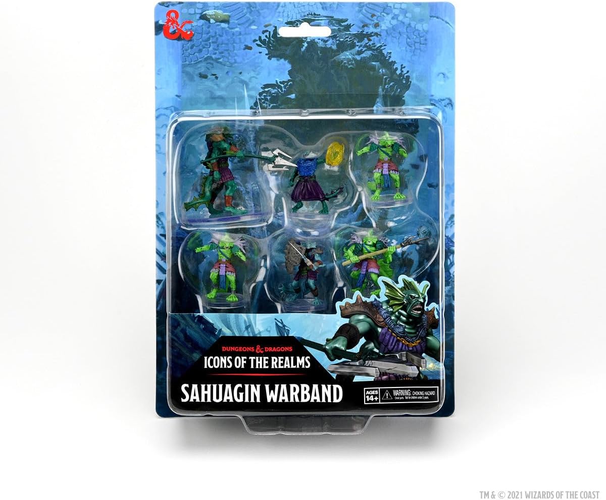 D&D Icons of the Realms: Sahuagin Warband - 2