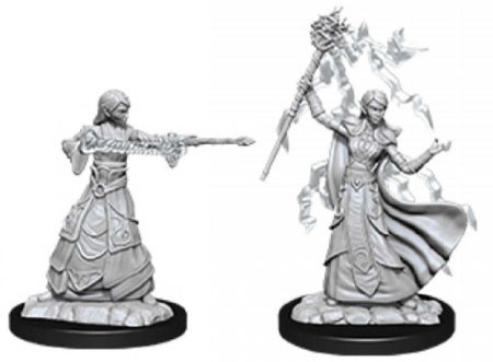 D&D Nolzurs Marvelous Miniatures: Female Elf Wizard