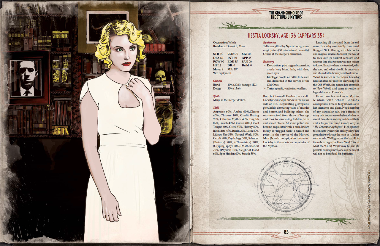 Call of Cthulhu RPG - The Grand Grimoire of Cthulhu Mythos Magic + PDF - 6