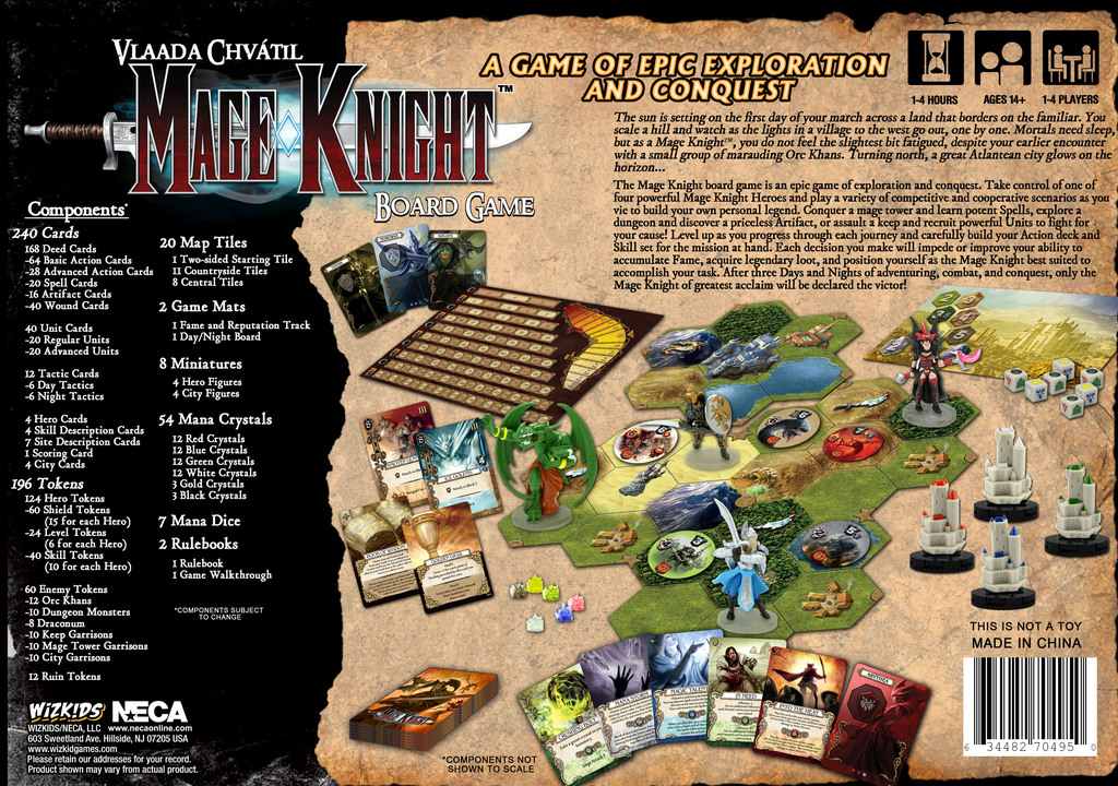 Mage Knight Board Game - 2