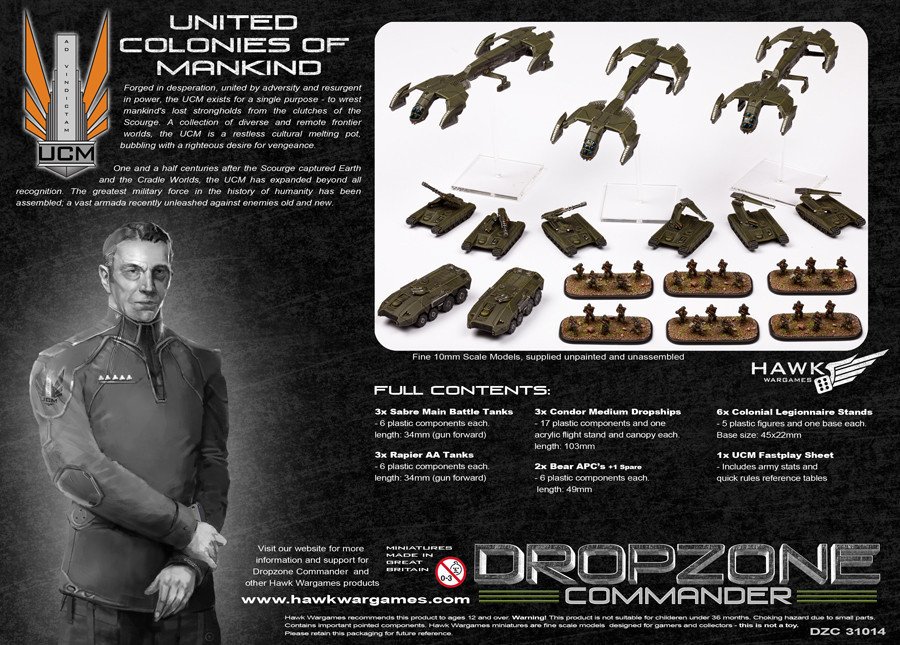 Dropzone Commander: UCM starter army (Plastic) - 2
