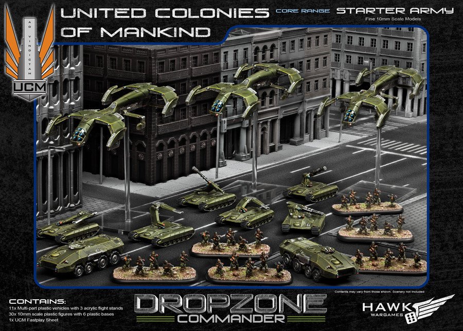 Dropzone Commander: UCM starter army (Plastic)