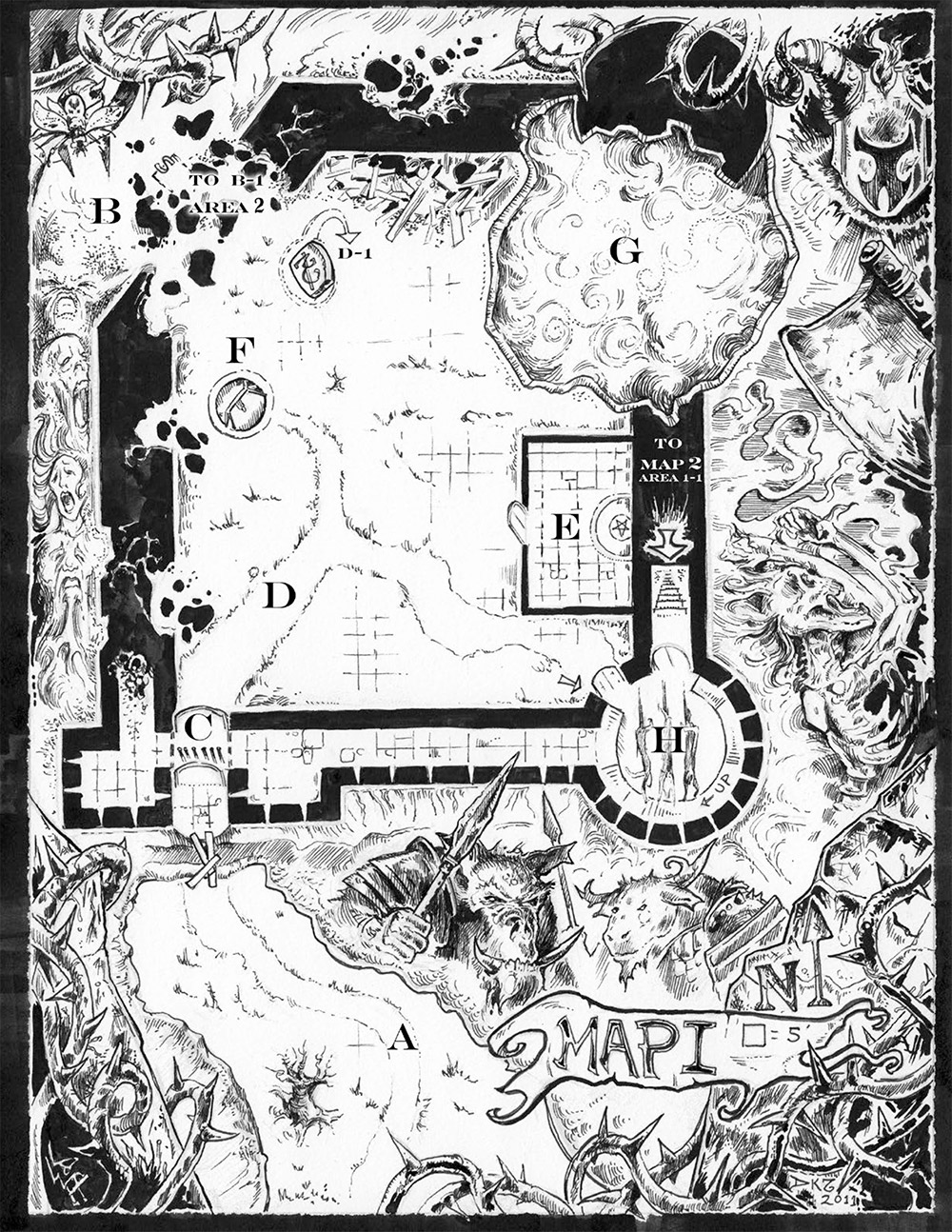 Dungeon Crawl Classics 67 Sailors on the Starless Sea Hardcover - 4