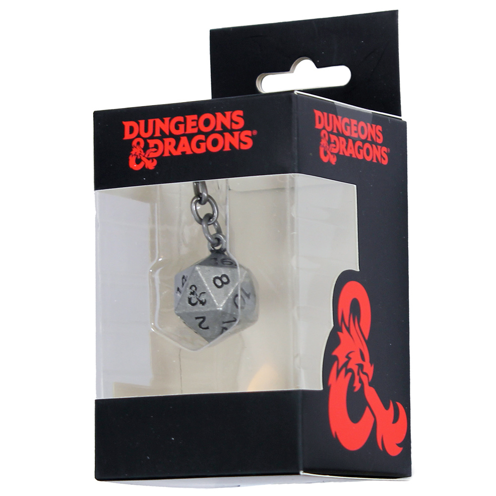 Dungeons & Dragons - Dice 3D Keychain - 2