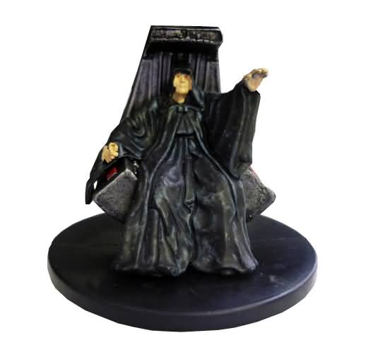 Emperor Palpatine on Throne #13 Imperial Entanglements Star Wars Minis