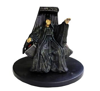 Emperor Palpatine on Throne #13 Imperial Entanglements Star Wars Minis