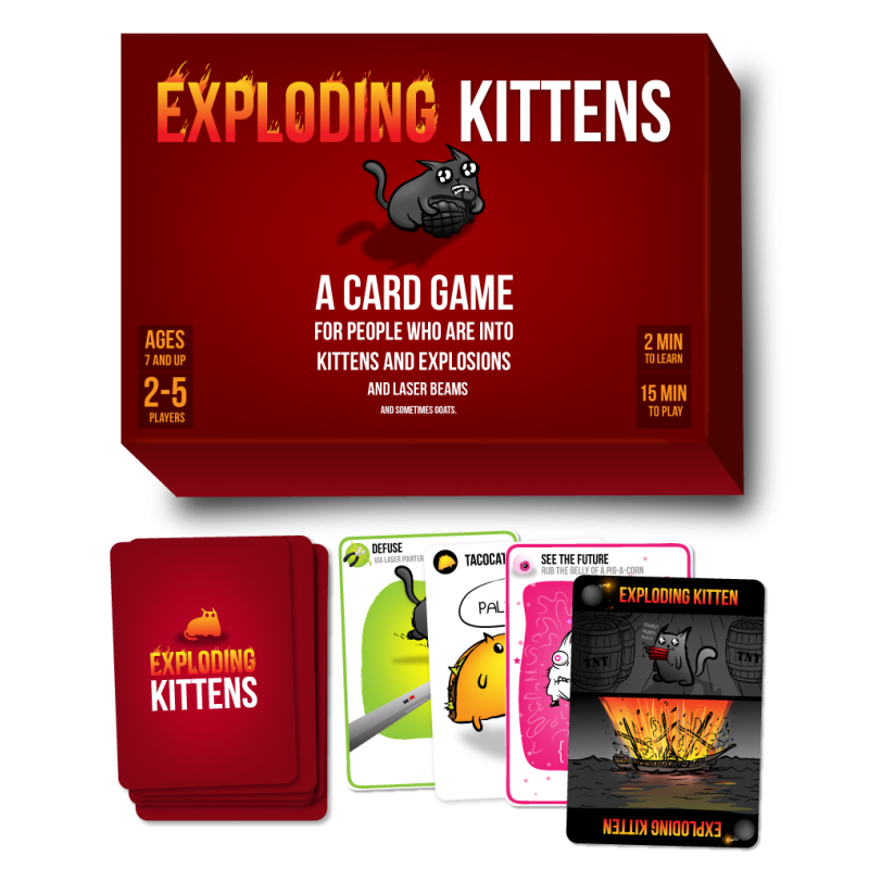 Exploding Kittens Original Nordic (SE/DK/NO/FI) - 3