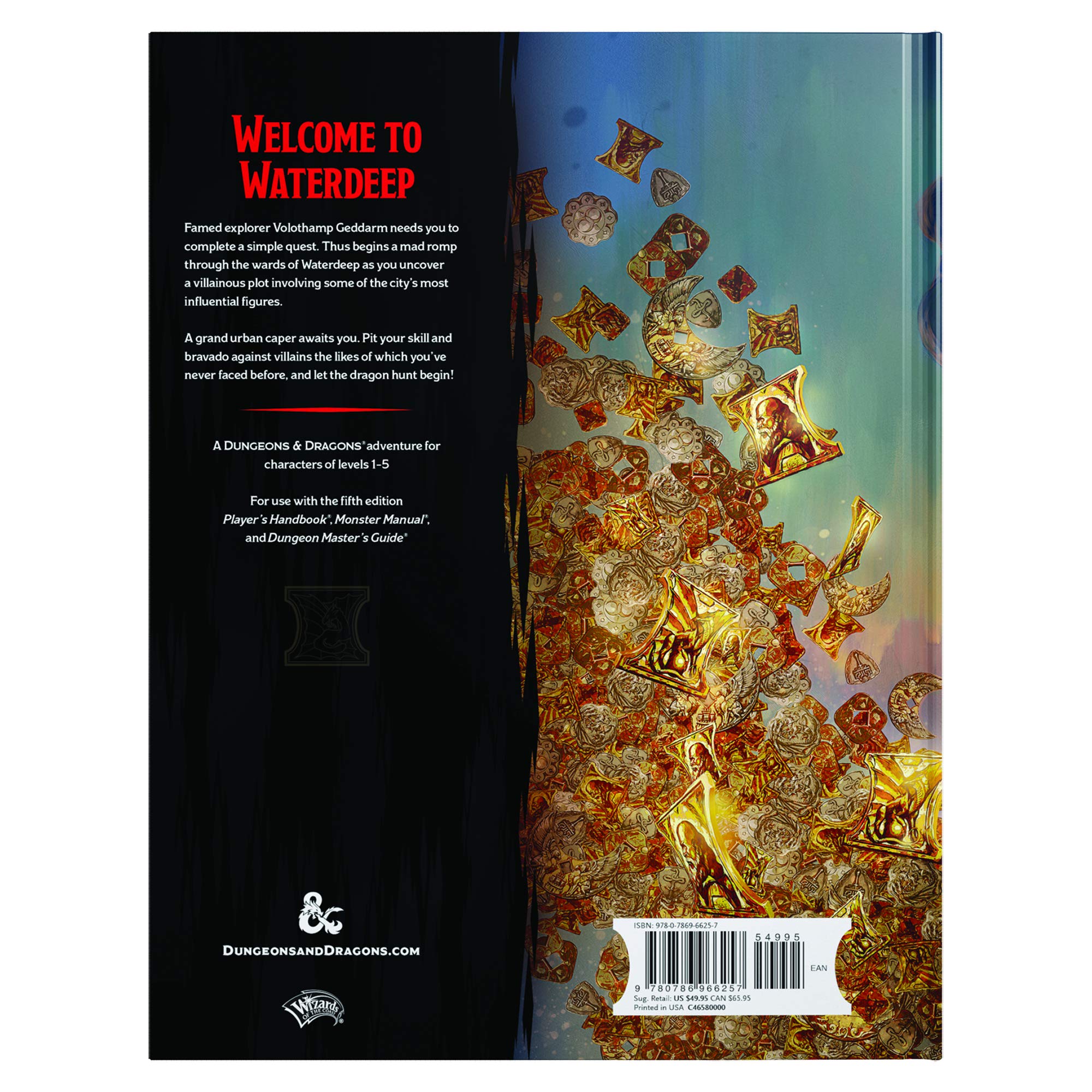 Dungeons & Dragons - Waterdeep Dragon Heist Book - 2