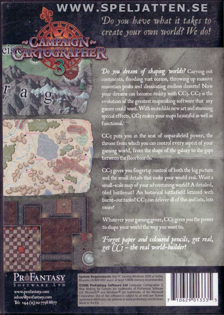 Campaign Cartographer 3 CD ROM - 2