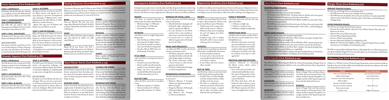 7th Sea RPG - GM Screen - 2