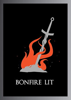 Bonfire Poster (A3)