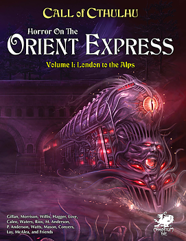 Call of Cthulhu RPG - Horror on the Orient Express + PDF