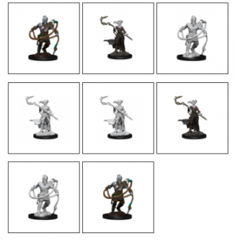 MtG Unpainted Miniatures: Stoneforge Mystic & Kor Hookmaster (Fighter,Rogue,Wizard)