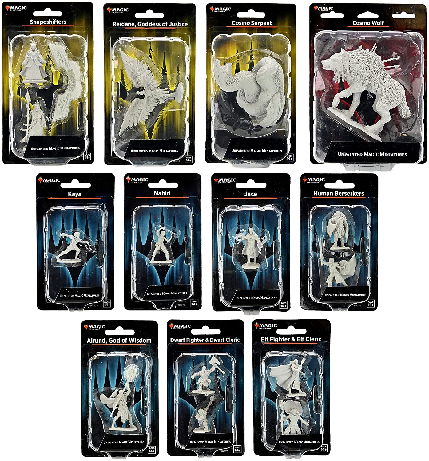 Magic the Gathering Unpainted Minis Wave 14 Quick-Pick - EN