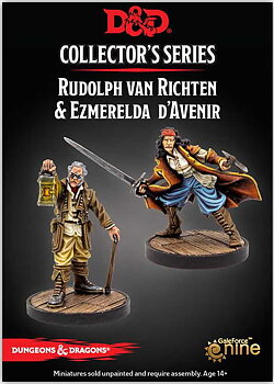 Dungeons Dragons Collectors Series Curse of Strahd Ezmerelda DAvenir & Rudolph Van Richten