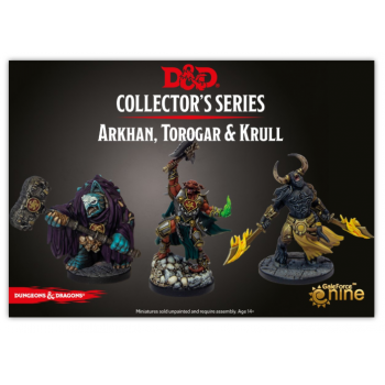 Dungeons & Dragons Descent into Avernus - Arkhan, Torogar & Krull