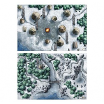 Dungeons & Dragons Icewind Dale: Map Set (2x 20x30")"