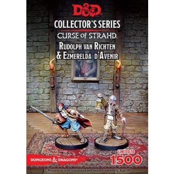 Dungeons & Dragons Curse of Strahd - Ezmerelda D'Avenir & Rudolph Van Richten (2 figs)