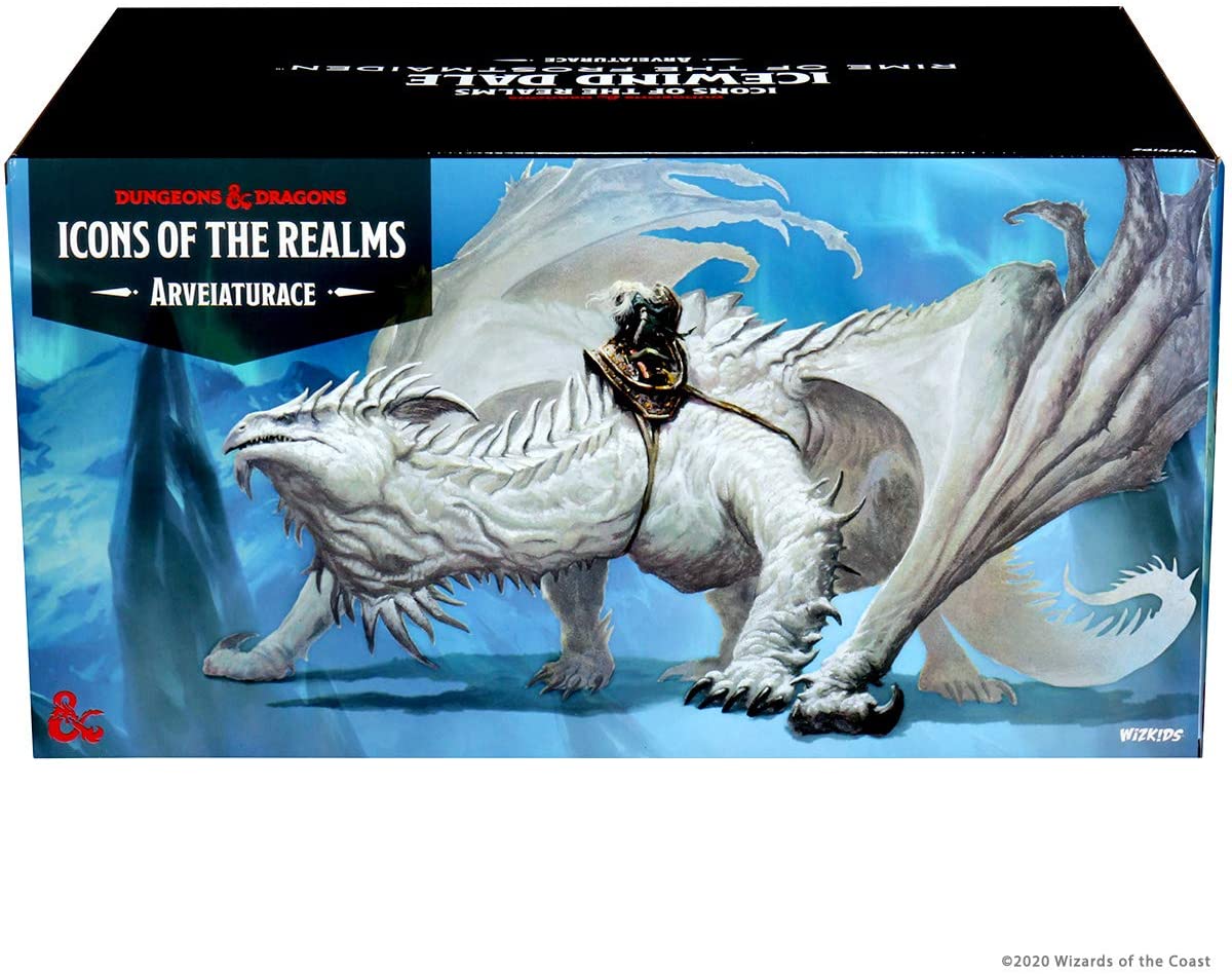D&D Icons of the Realms Premium Figure: Icewind Dale - Arveiaturace Dragon - 2
