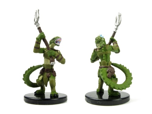 Pathfinder Heroes and Monsters #10 Lizardfolk Champion (C)