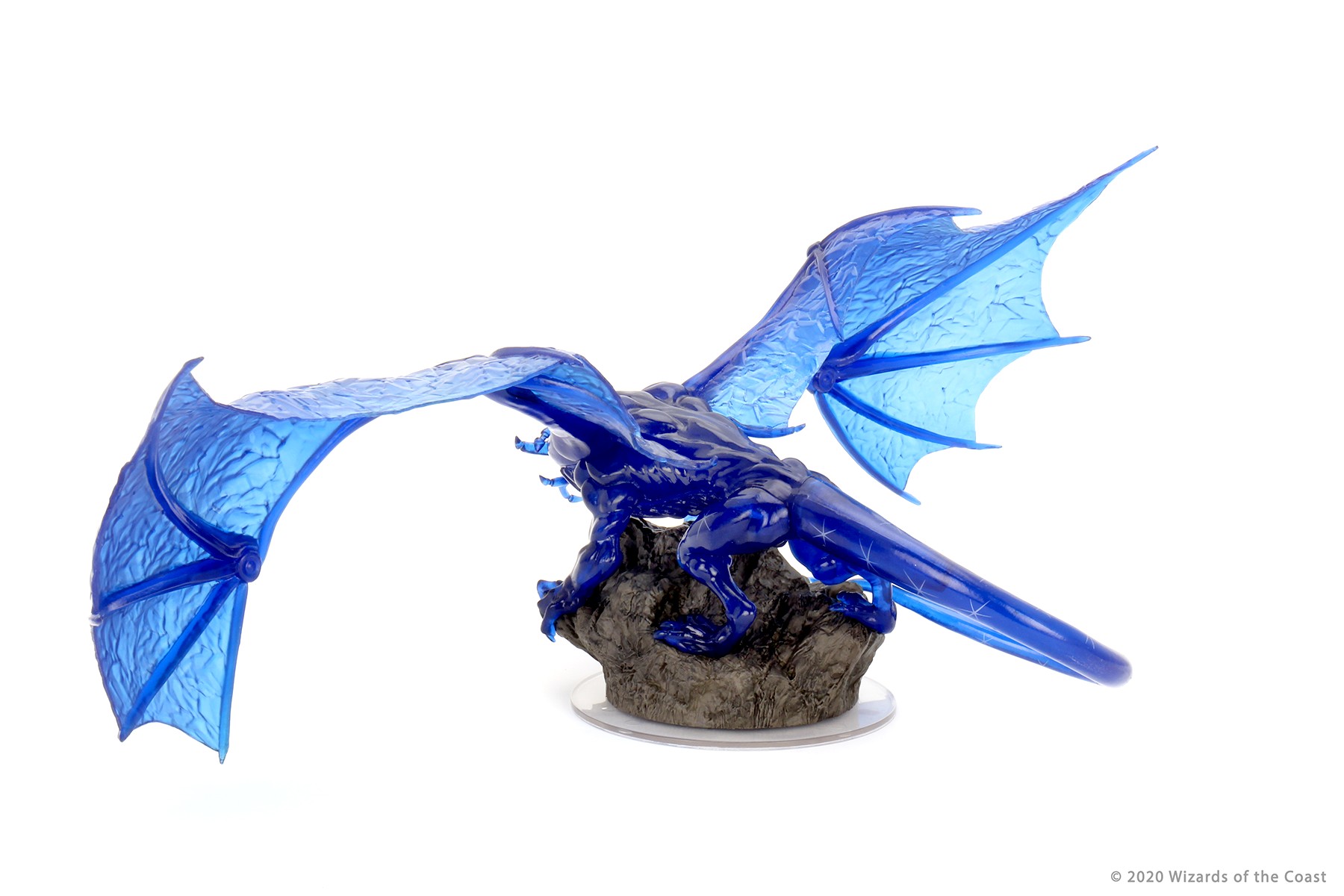 D&D Icons of the Realm Premium Figure: Sapphire Dragon - 3