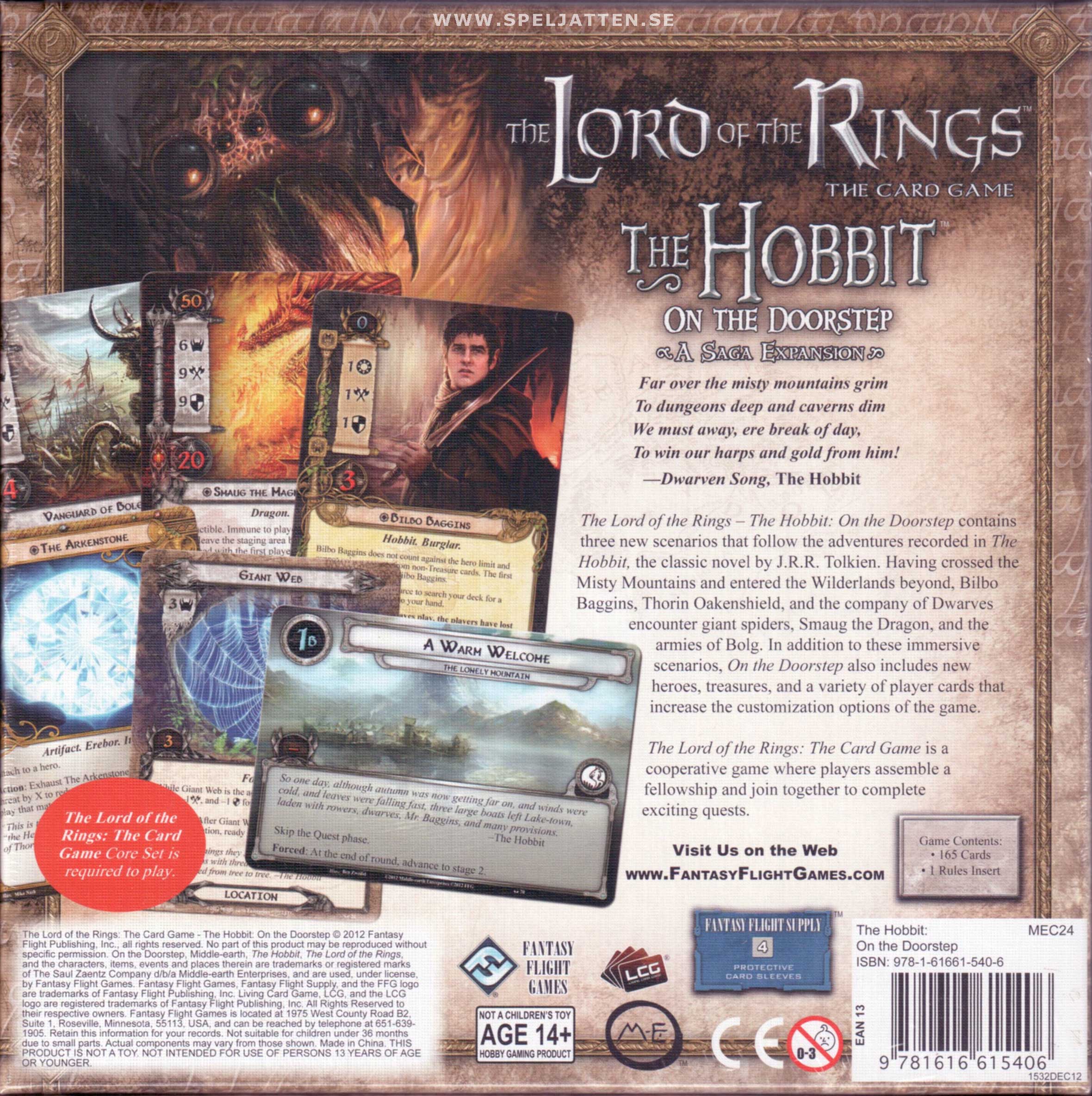 The Hobbit: On the Doorstep Expansion: LOTR LCG - 2