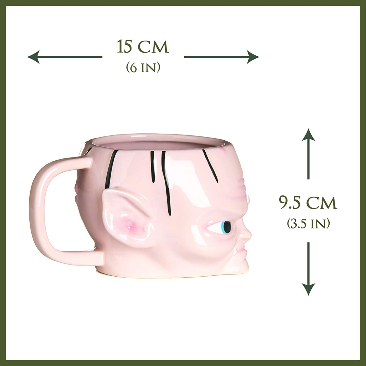 Lord of the Rings: Gollum Shaped Mug - 4