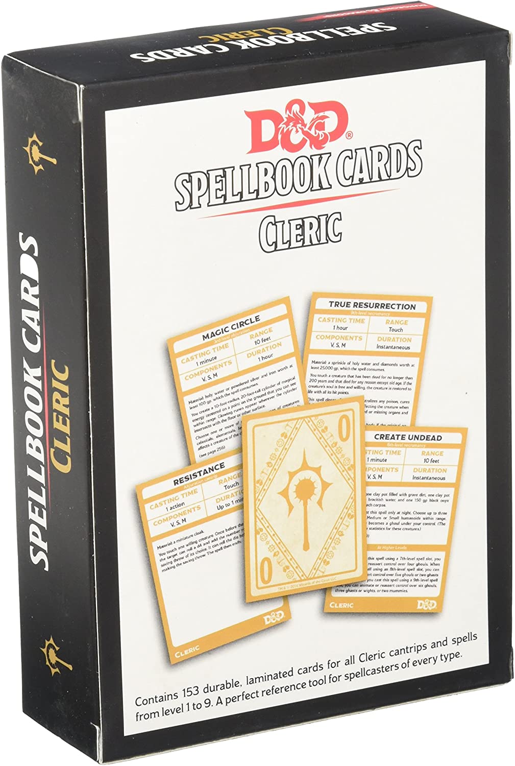 Dungeons & Dragons Spellbook Cards - Cleric (153 Cards) - 2