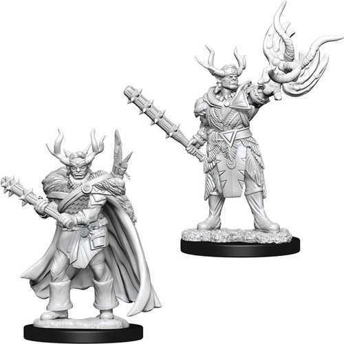 Pathfinder Battles Deep Cuts - Male Half-Orc Druid