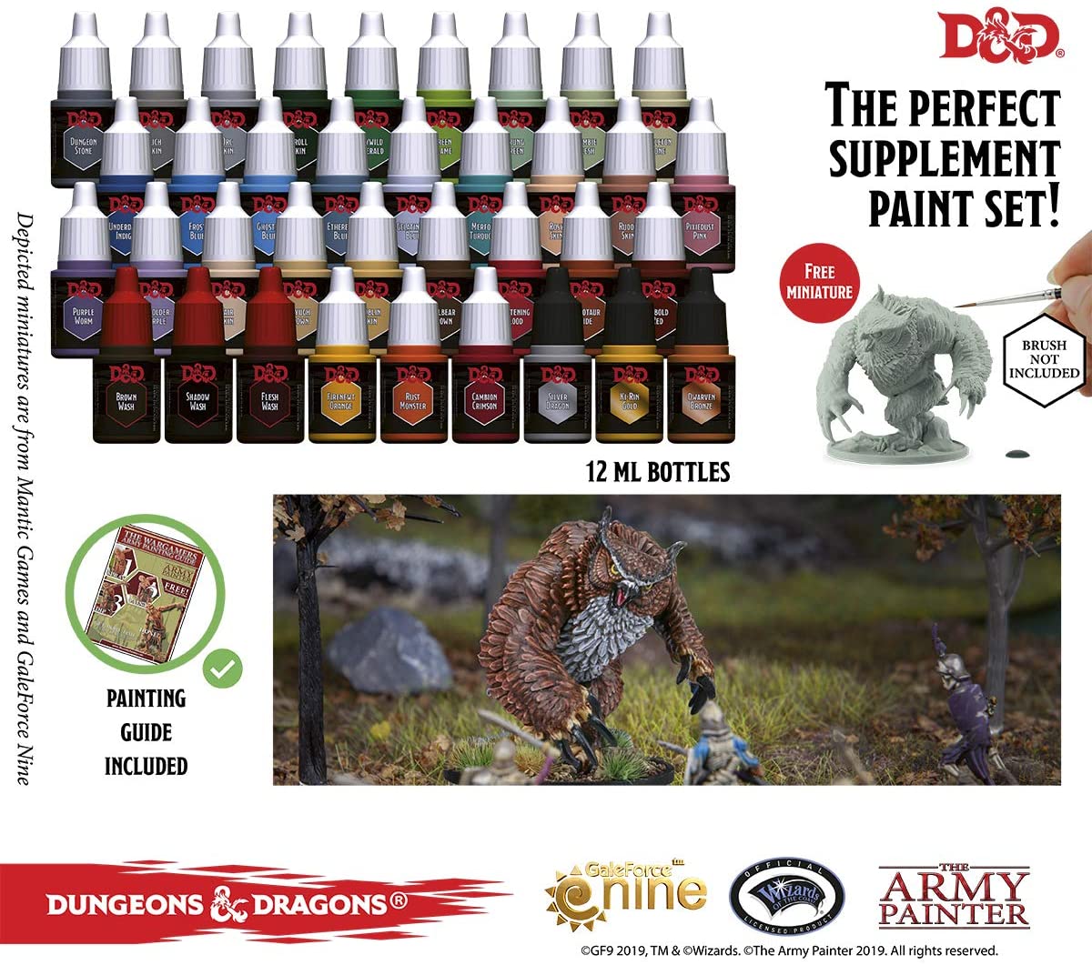 D&D Nolzur's Marvelous Pigments - Monsters Paint Set - 7