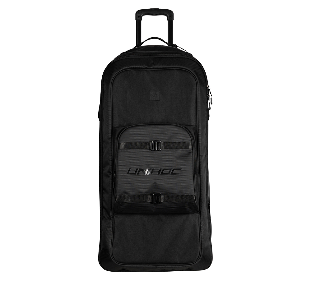 Unihoc Goalie Bag Dark Line large with wheels (120 L)
