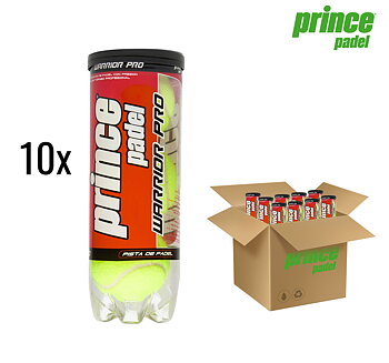 10x Prince Padel Warrior Pro | Padel Bollar