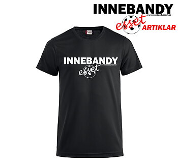 Innebandyesset Funktionströja svart