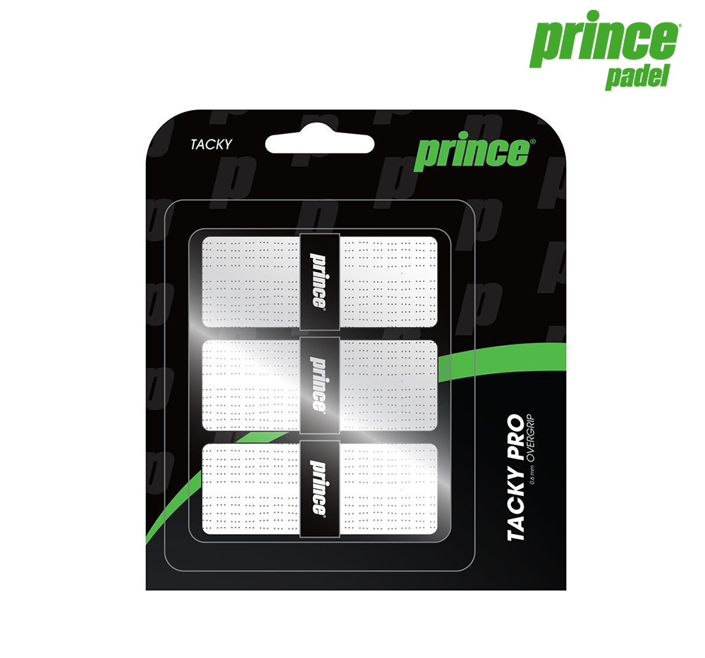 Prince Tacky Pro Overgrip 3-Pack white