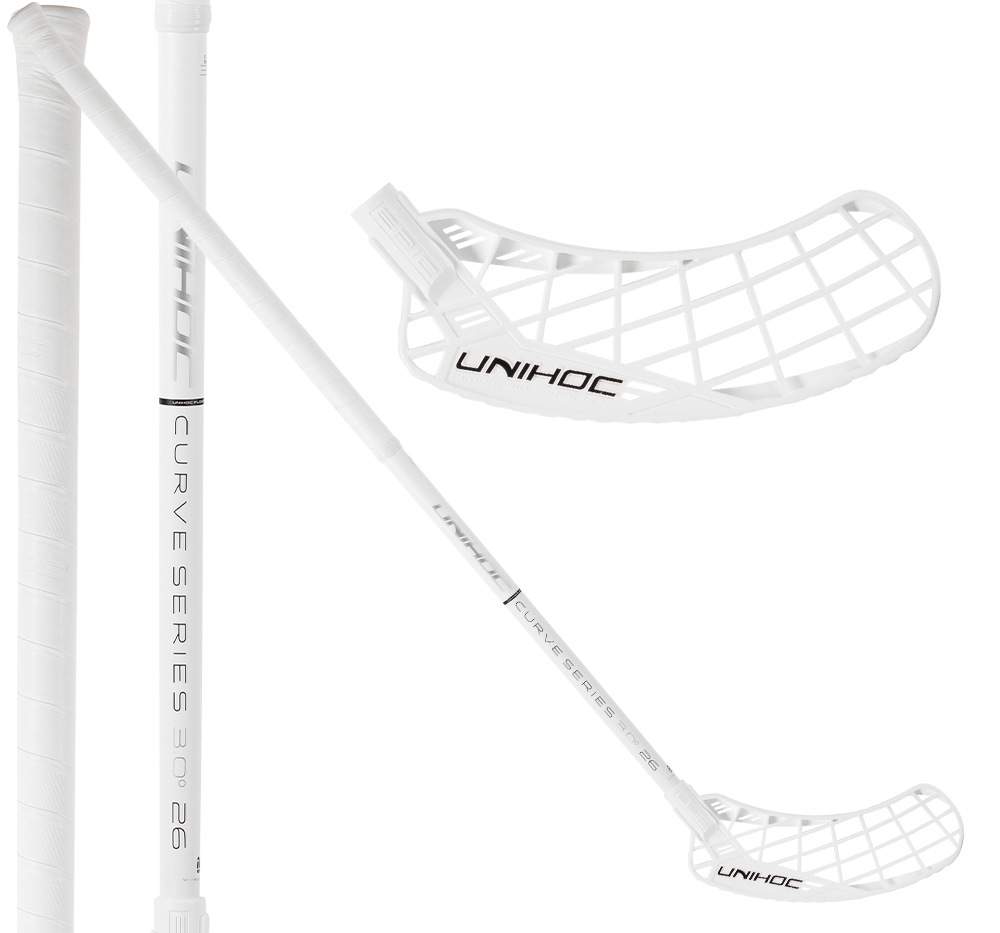 UNIHOC Epic Curve 3.0º 26 white