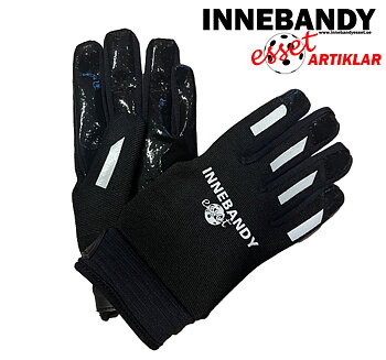 Innebandyesset Goalie Gloves black 2.0
