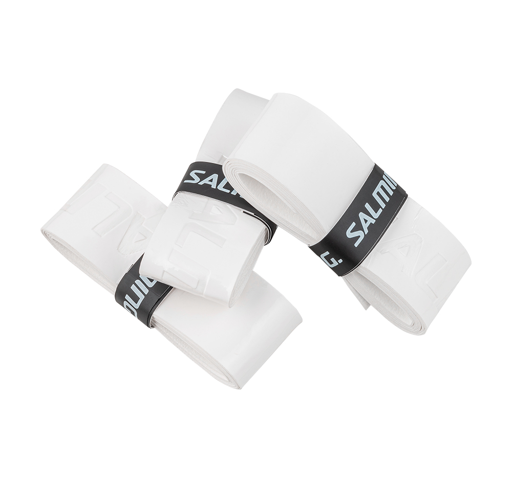 Salming Sticky Overgrip EVA 3-pack white - 2