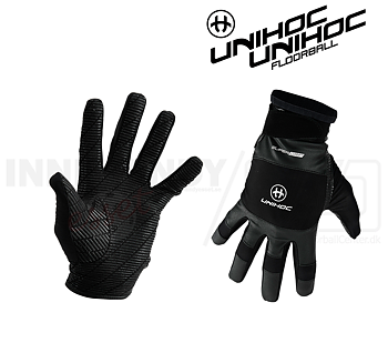 Unihoc Goalie Gloves Supergrip black